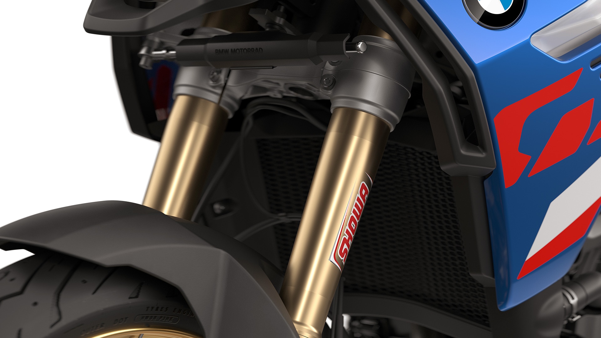 The F 900 GS from BMW Motorrad with Enduro Pro package, including sports suspension.