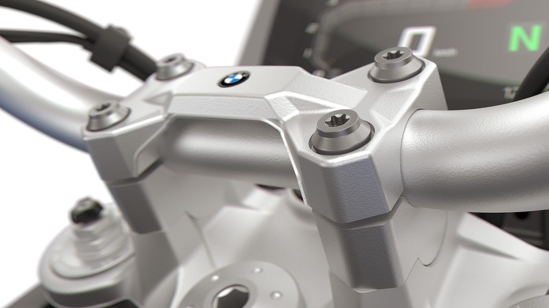 Handlebars including handlebar risers for the F 900 GS from BMW Motorrad