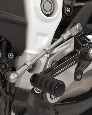 The shift assistant Pro of the F 450 RR from BMW Motorrad