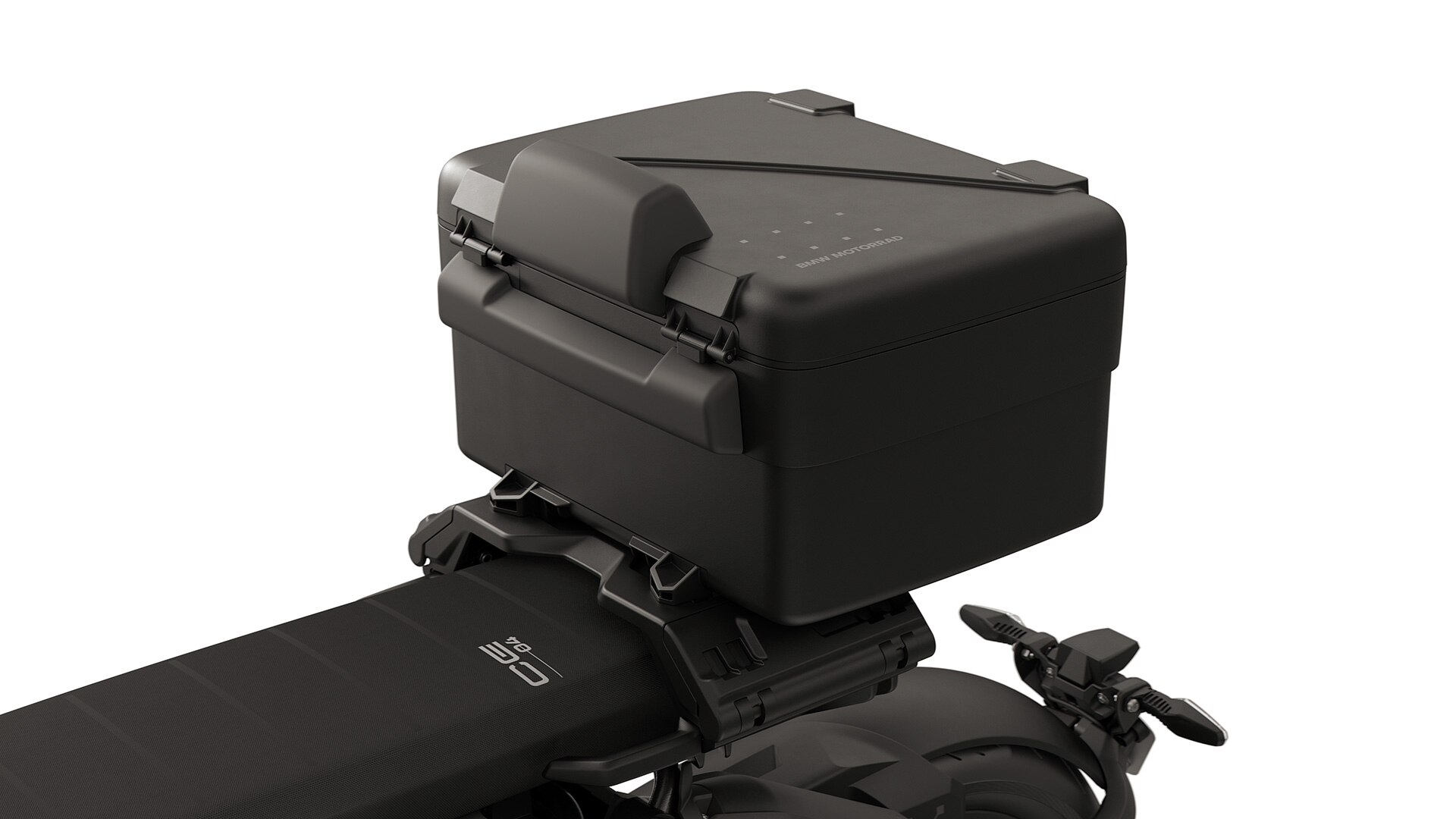 The Vario topcase of the CE 04 from BMW Motorrad